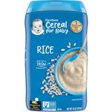Nordamerika Barnmat & Ersättning Gerber Cereal for Baby 1st Foods Rice 454g 1pack