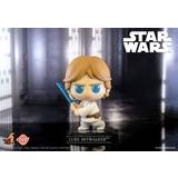 Hot Toys Leksaksvapen Hot Toys Star Wars Cosbi Mini Actionfigur Luke Skywalker Lightsaber 8 cm