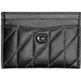 Coach Plånböcker & Nyckelhållare Coach Quilted Pillow Leather Essential Card Case Handbags Black One