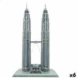Colorbaby 3D-pussel Petronas Towers 27 x 51 x 20 cm 6 antal
