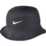 Nike Herr Hattar Nike Apex Swoosh Bucket Cap - Black/White