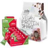 Star Nutrition Sport- & Energidrycker Star Nutrition Vegan Protein Shake + Vegan Protein Bar