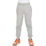 S Barnkläder Nike Big Kid's Sportswear Club Fleece Joggers - Dark Gray Heather/Base Grey/White (FD3008-063)