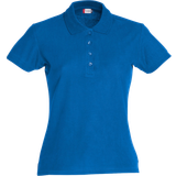 Clique Dam - M Pikétröjor Clique Basic Polo T-shirt Women's - King Blue