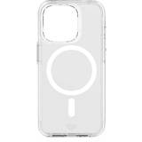 Tech21 Silver Mobiltillbehör Tech21 iPhone 15 Pro Mobilskal Magsafe Evo Transparent