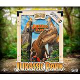 Jurassic Park WoodArts 3D Wooden Rex Attack Prydnadsfigur 40cm