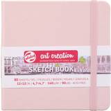 Talens Papper Talens Art Creations Sketchbook Pastel Pink 12x12cm 140g 80 sheets