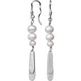 Maanesten Smilla Earrings - Silver/Pearls