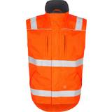 Engel Arbetskläder & Utrustning Engel Safety fleeceväst, Hi-vis Orange