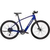 Bakhjul El-mountainbikes Trek Dual Sport+ 2 Hex 2023 - Blue Herrcykel
