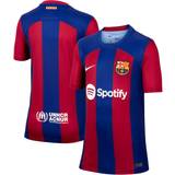 Bortatröja Supporterprodukter Nike Replica Barcelona Home Jersey 2023-24 Jr