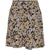 Multifärgade Kjolar Pieces Nya Mini Skirt - Desert Flower