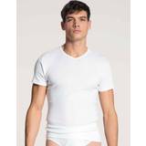 Calida Herr T-shirts & Linnen Calida Cotton Herr T-Shirt V 14315 White * Kampanj *