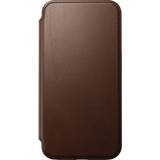 Apple iPhone 15 Pro - Bruna Plånboksfodral Nomad Modern Leather Folio Case for iPhone 15 Pro