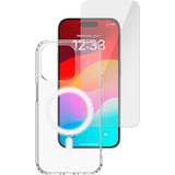 Apple iPhone 15 Pro - Glas Mobilskal 4smarts 360° Premium Protection MagSafe Set for iPhone 15 Pro