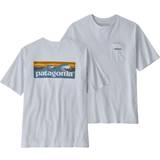 Patagonia Överdelar Patagonia Boardshort T-shirt White