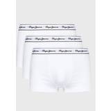 Pepe Jeans Herr Underkläder Pepe Jeans Boxershorts Weiß Unifarben für Herren