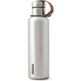 BPA-fritt - Stål Vattenflaskor Black+Blum rostfritt/läder Vattenflaska 0.75L