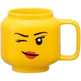 Lego Nappflaskor & Servering Lego Ceramic mug small Winking Girl