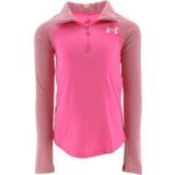 Rosa Sweatshirts Barnkläder Under Armour Girls' Tech 1/2 Zip Top Pink