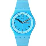 Swatch Hesalit (Akryl) Klockor Swatch Proudly Blue ø 41 Mm