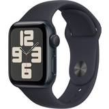 Apple Stegräknare - iPhone Smartwatches Apple Watch SE 2023 44mm Aluminium Case with Sport Band