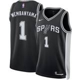 Kortärmad - NBA Matchtröjor Nike Adult San Antonio Spurs Victor Wembanyama Icon Jersey