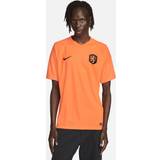Holland Landslagströjor Nike Netherlands Women's EC22 Men's Cut Home Jersey Total Orange-Black