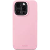 Mobiltillbehör Holdit Silikonskal iPhone 15 Pro Pink