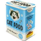 Köksbehållare Plåtburk L Cat Food Love Mix Köksbehållare