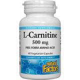 Naturell Aminosyror Natural Factors L-Carnitine mg, Support 60 pcs