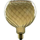 Segula E27 LED-lampor Segula Floating Globe twisted G150 E27 6W grau