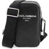 Svarta Väskor Dolce & Gabbana Black Small Printed Bag HNII7 DG MILANO ITAL UNI