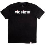 Kläder Vic Firth Classic Logo Black Tee