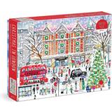 Galison Djur Pussel Galison Christmas in London 1000 Pieces