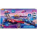 Spin Master Leksaker Spin Master Paw Patrol the Mighty Movie Aircraft Carrier HQ