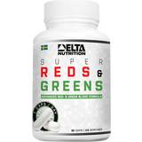 Delta Nutrition Kosttillskott Delta Nutrition Super Reds & Green 60 st