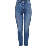 Only Byxor & Shorts Only Emily Stretch High Waist Jeans - Medium Blue