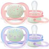 Nappflaskor & Servering Philips Avent Ultra Air Pacifier Napp 0-6m 2-pack