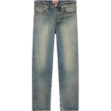 Kenzo Herr Byxor & Shorts Kenzo Asagao Straight Fit Jeans - Stone Bl Dirty Blue Denim