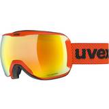 Uvex Skidglasögon Uvex adults, downhill 2100 CV ski goggles contrast fierce red/orange-green