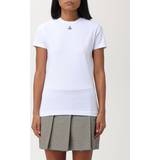 Vivienne Westwood Dam Överdelar Vivienne Westwood White Peru T-Shirt 213-J001M-A401GO