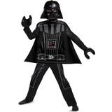 Star Wars Maskeradkläder Disguise Deluxe Lego Darth Vader Costume Black 4/6