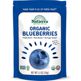 Torkade frukter & Bär Natierra Organic Freeze-Dried Blueberries 34g 1pack