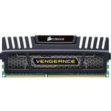 Corsair DDR3 - Svarta RAM minnen Corsair Vengeance Black DDR3 1600MHz 8GB (CMZ8GX3M1A1600C10)