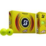 Golfbollar Bridgestone Golf 2023 e6 golfbollar gul, golfbollar för män, gul, en 3EYX6D