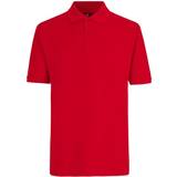 ID Herr Pikétröjor ID Yes Polo Shirt - Red