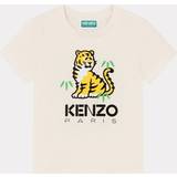 Kenzo T-shirts Barnkläder Kenzo Ivory T-shirt-12 år