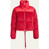 Moncler One Size - Röda Kläder Moncler Waitaki corduroy down jacket red