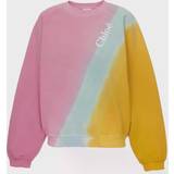 Chloé Dam Överdelar Chloé Printed jumper Pink 100% Cotton